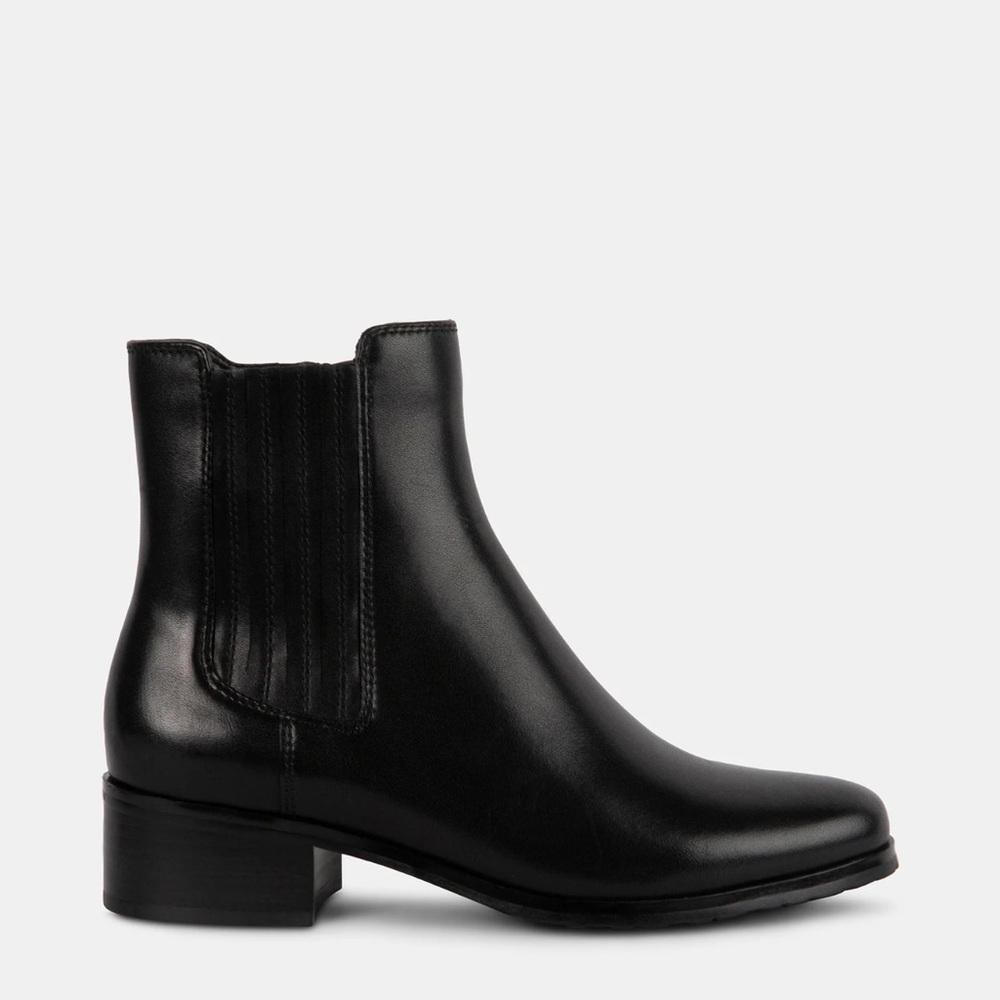 Zara Black Chelsea Ankle Boots 39
